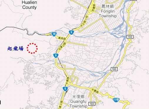 Hualien+map